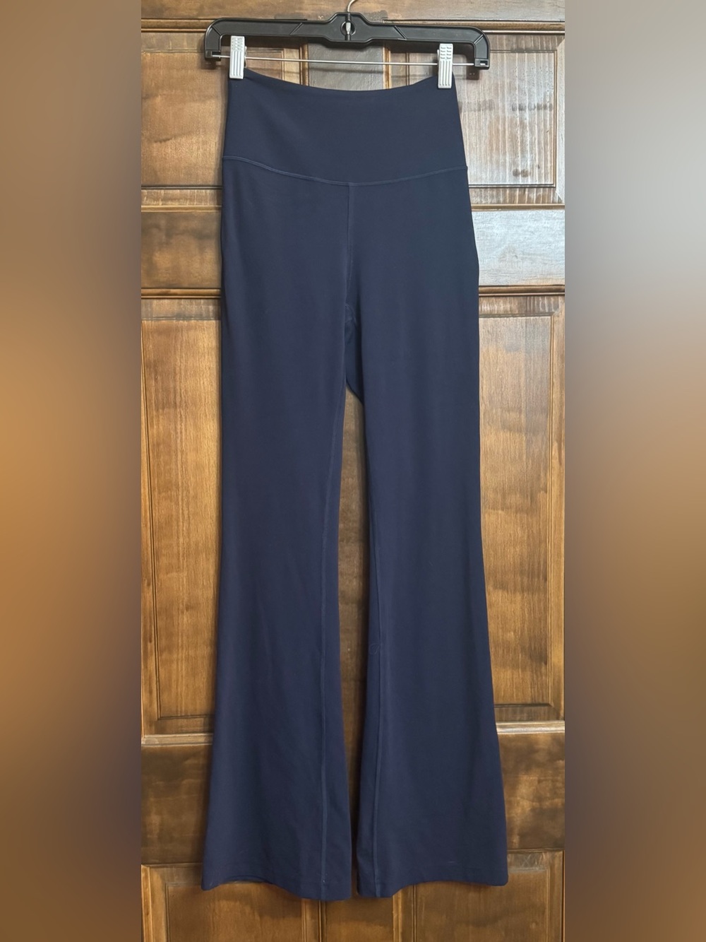 lululemon athletica Navy Flare High-Rise Yoga Pants